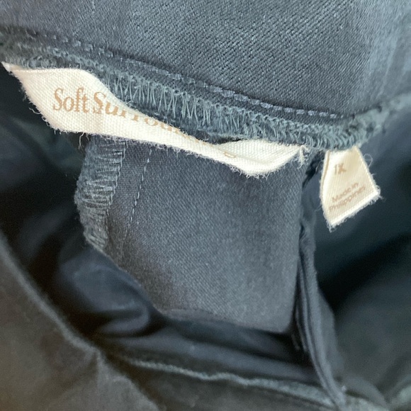 Soft Surroundings women’s plus size 1X black stretchy pants - Picture 4 of 6